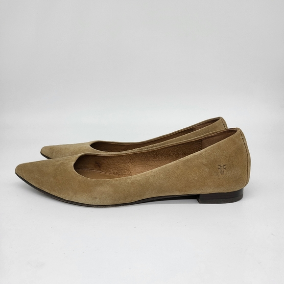 Frye Sienna Ballet Flats Suede Women's Shoes Size 9 - Picture 2 of 9